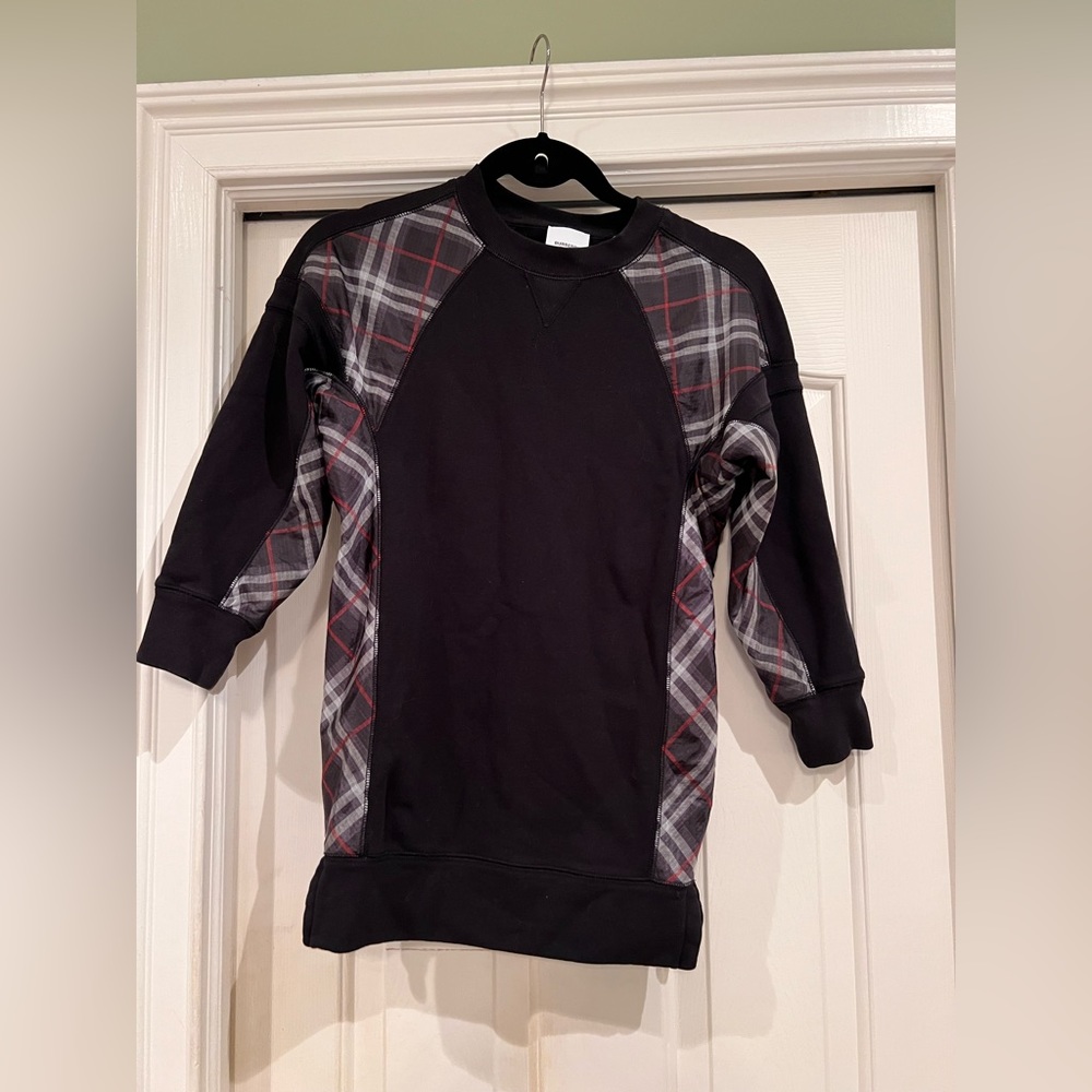 Sale! Burberry Kids Sweatshirt Dress sz 8